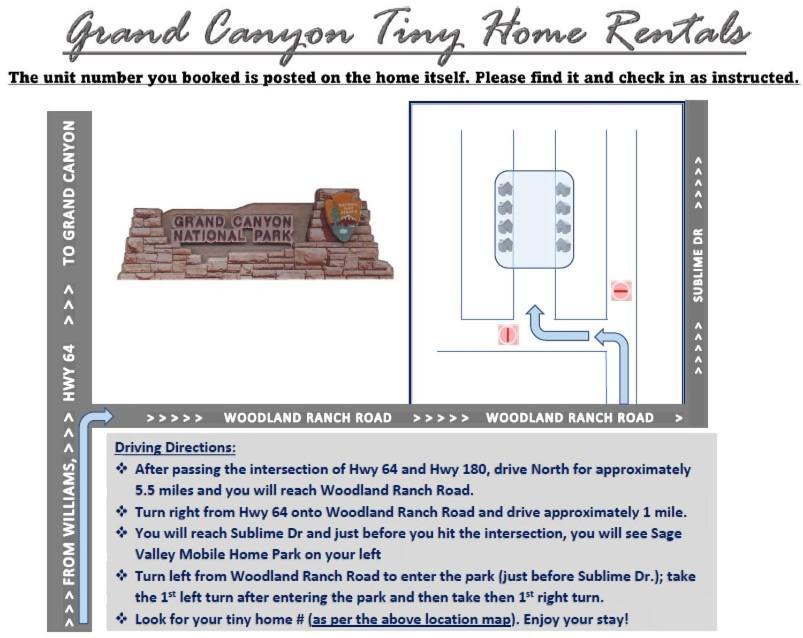 069A The Grand Canyon Getaway Suite With Kitchenette Sleeps 4 瓦莱 外观 照片